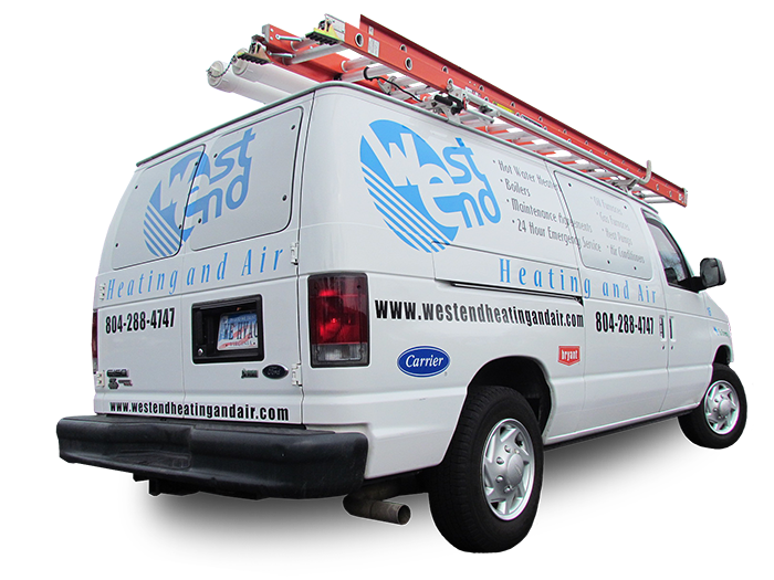 HVAC West End Heating and Air Van